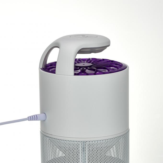 電動空気の流れ 蚊殺虫器 室内UVライト LED フライング昆虫罠 USBケーブル 480時間 2