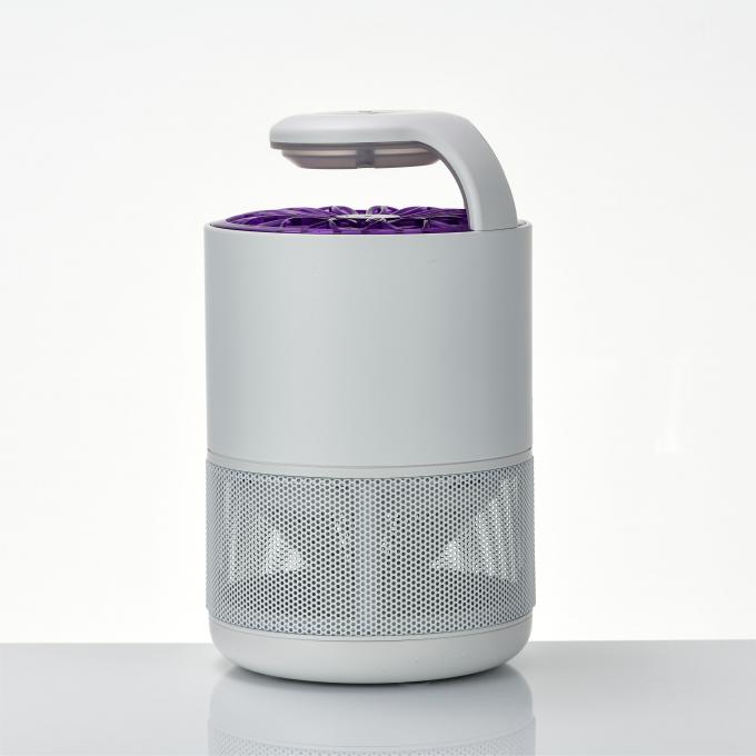 電動空気の流れ 蚊殺虫器 室内UVライト LED フライング昆虫罠 USBケーブル 480時間 3
