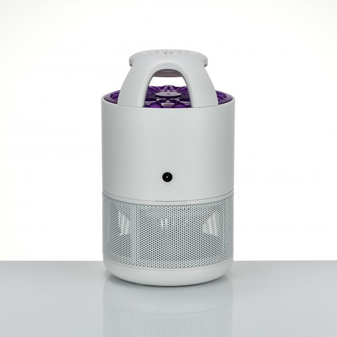 電動空気の流れ 蚊殺虫器 室内UVライト LED フライング昆虫罠 USBケーブル 480時間 4