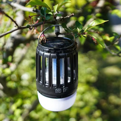 良い価格 ソーラーキャンプ 電子蚊殺虫 ザッパー キラーランプ 室内用 フライトラップ オンライン